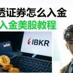 Wise 入金到 IB盈透证券完整教学（2025 最新）Wise