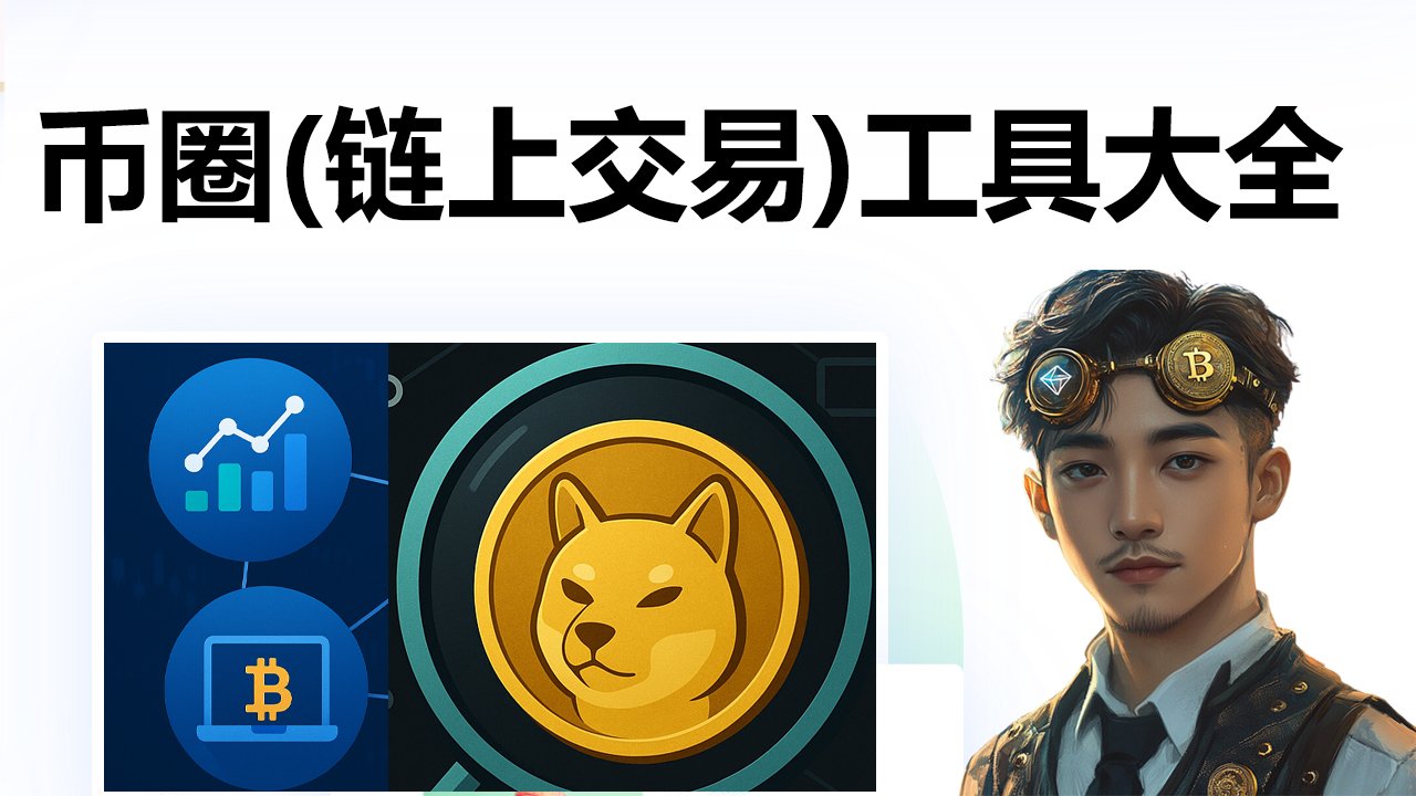 加密货币链上交易必备的6个工具，从看线、扫链到钱包监控，币圈新人必读！