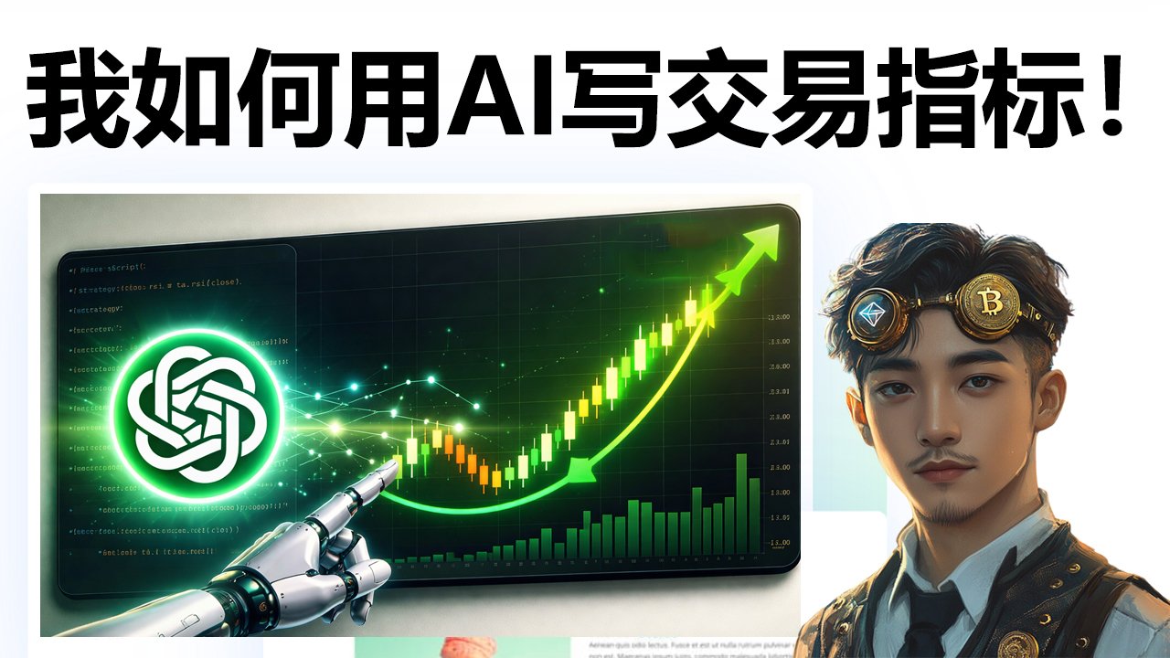 用AI帮你做TradingView指标教程，交易效率提升10倍！