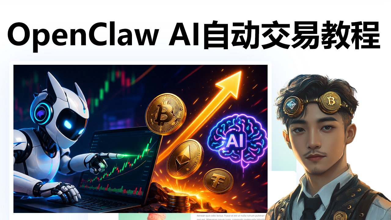 OpenClaw AI自动量化交易教程：小白也能做AI自动炒币机器人