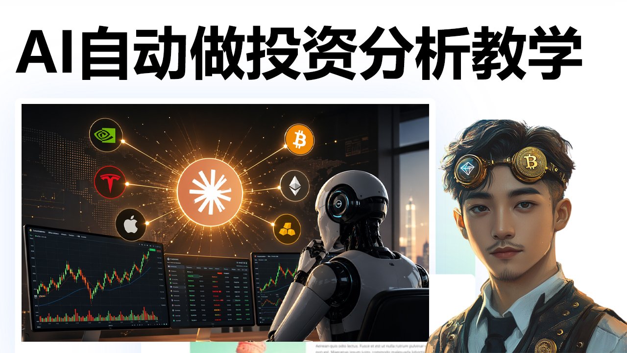 Claude AI自动找交易机会！股票期货加密货币AI做市场分析教程（被低估）