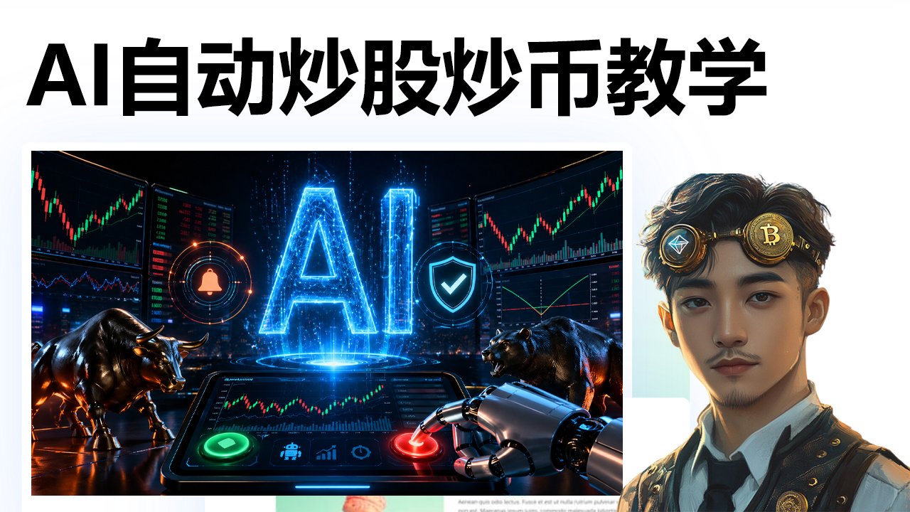 Claude AI自动炒股教程：股票交易、期权交易、自动跟单机器人实战教学