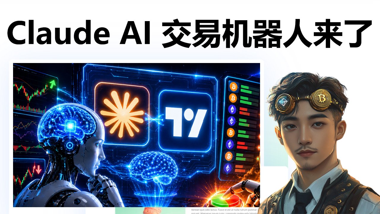 Claude AI 交易机器人来了：TradingView 看图分析到自动下单全流程