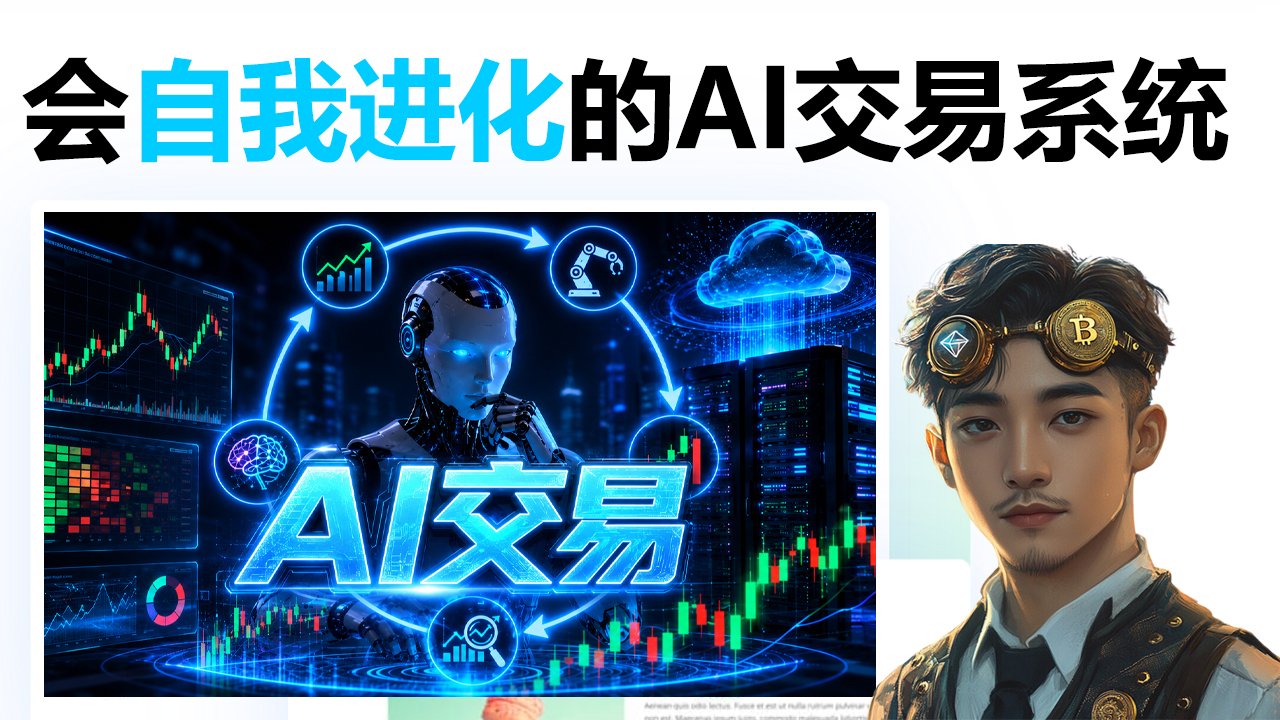 我用AI做了一个会复盘、会进化的AI交易系统（适用于比币币加货币及美股期货）
