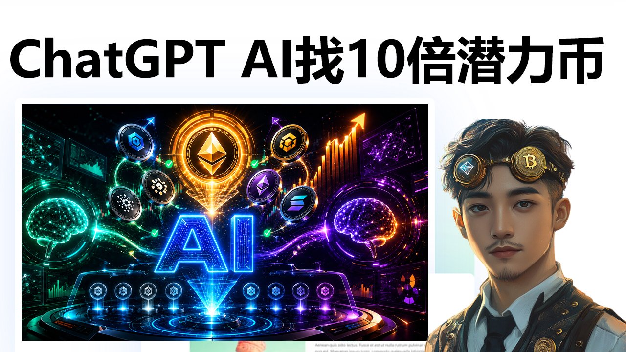 10倍潜力币怎么找？ChatGPT-5.6 Sol＋Claude AI选币系统实战教程