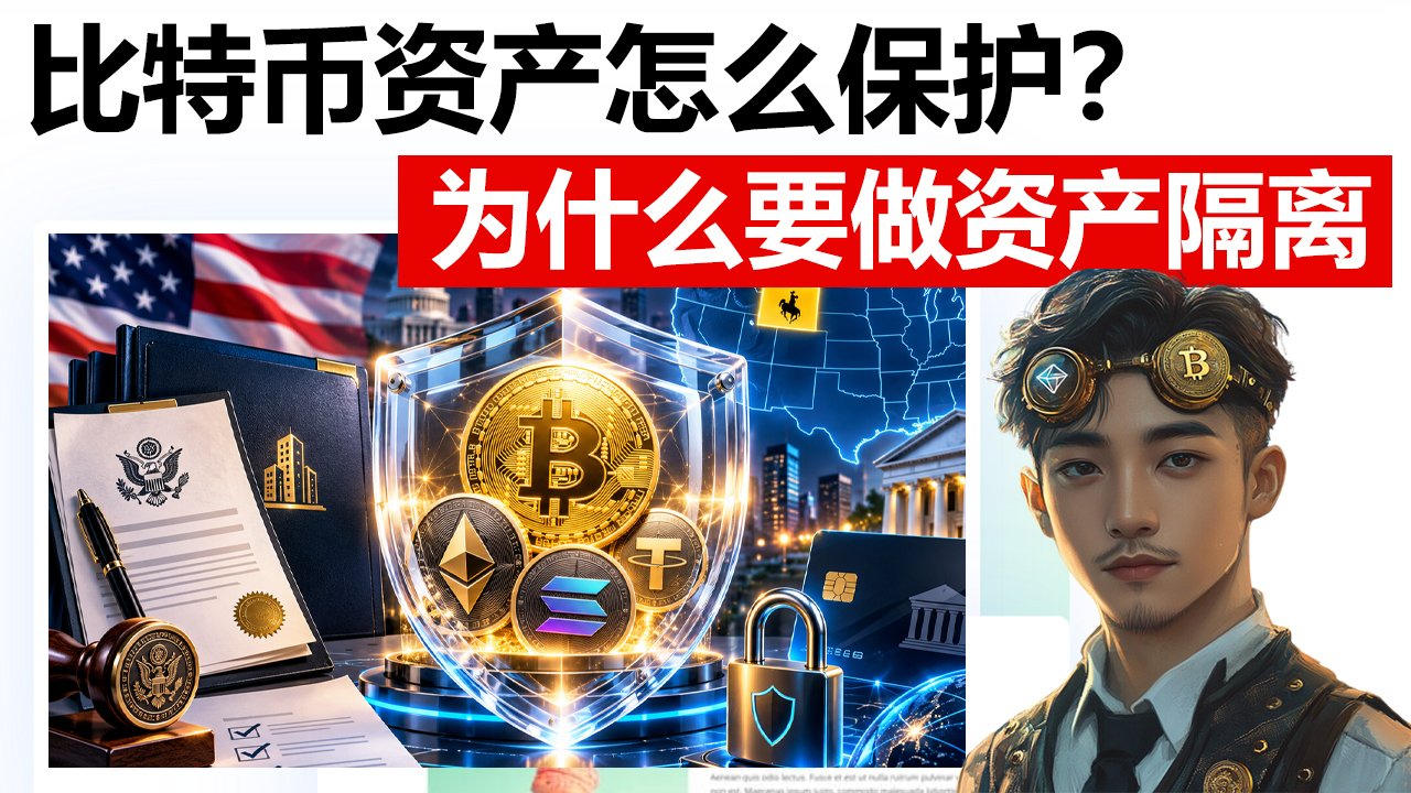 比特币投资者如何做资产隔离保护？用美国公司保护加密货币资产｜从0到1完整教程