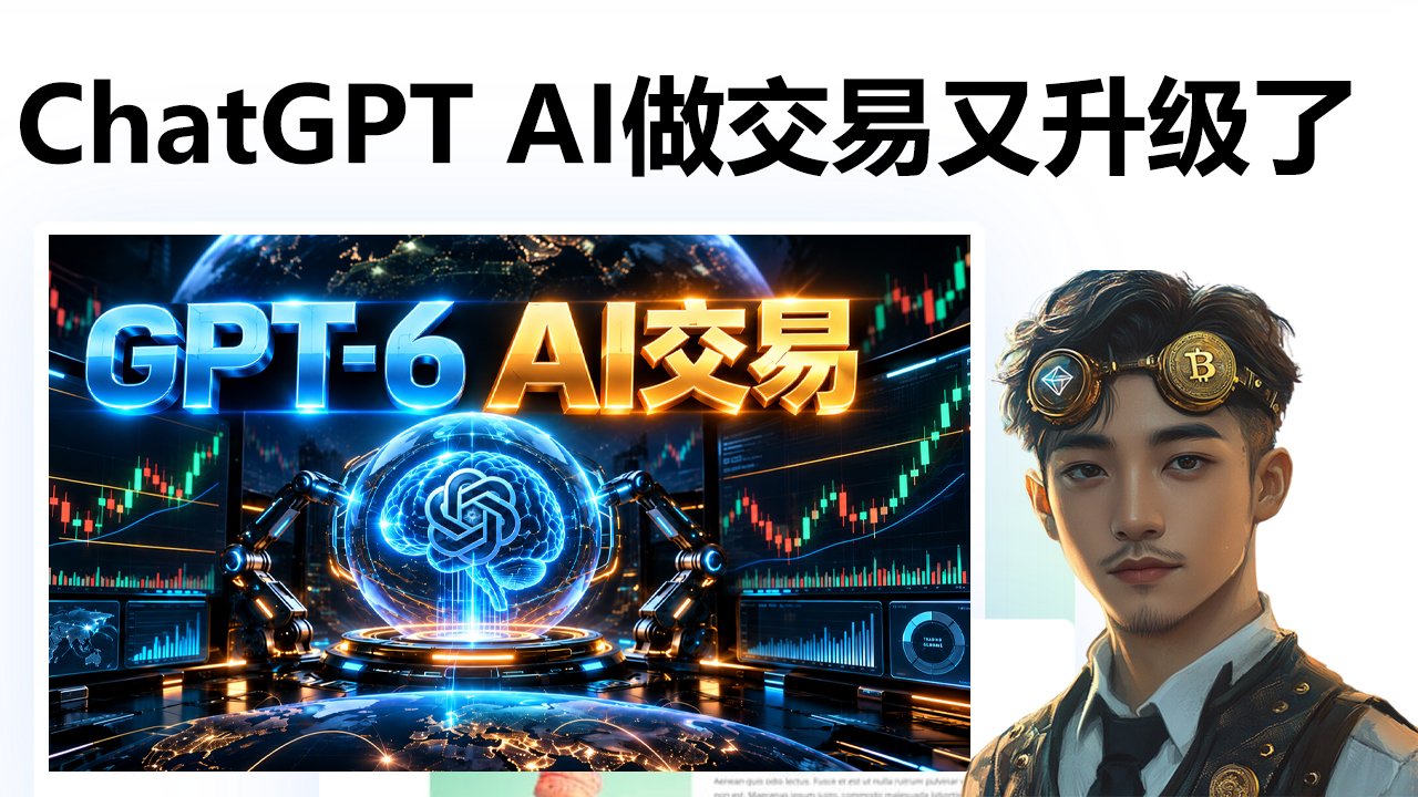 AI交易教程：ChatGPT-6 Astra + TradingView实测｜AI交易、写策略、回测完整教程